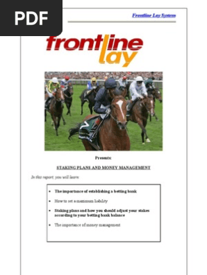 Best staking plans for horse racing