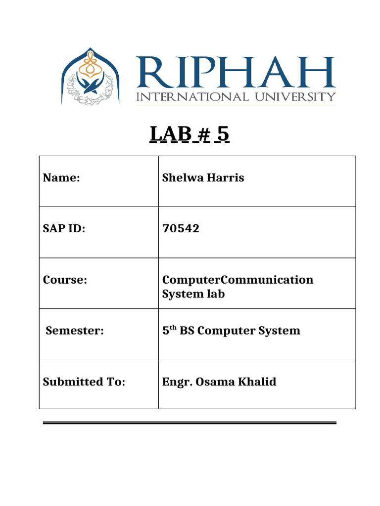Switched Network Lab: Packet Tracer Guide | PDF