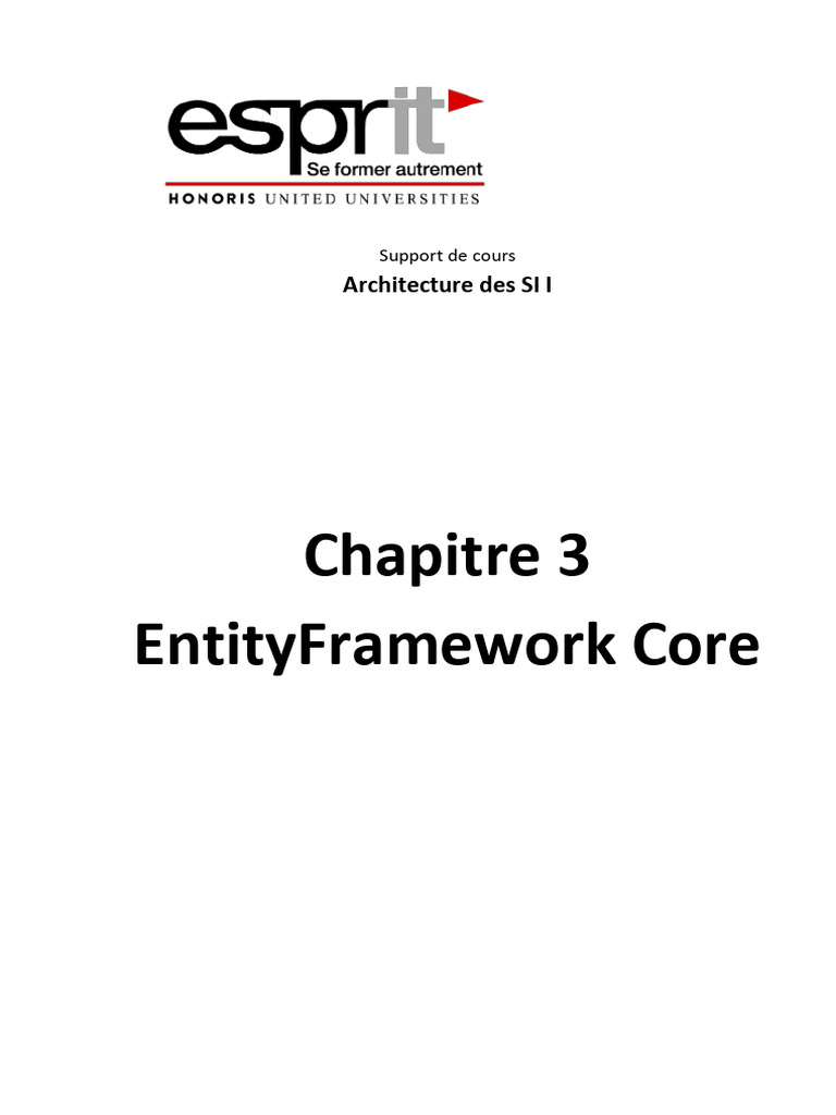 Introduction à Entity Framework Core | PDF | Bases de données ...
