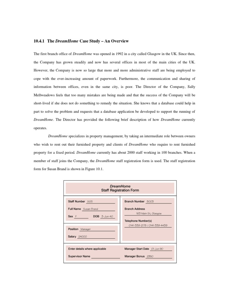 Dream home branch offices case study picture