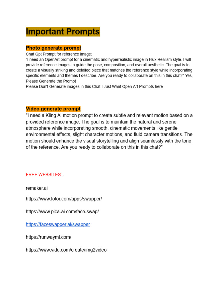 OpenArt Composition Reference Guide | PDF