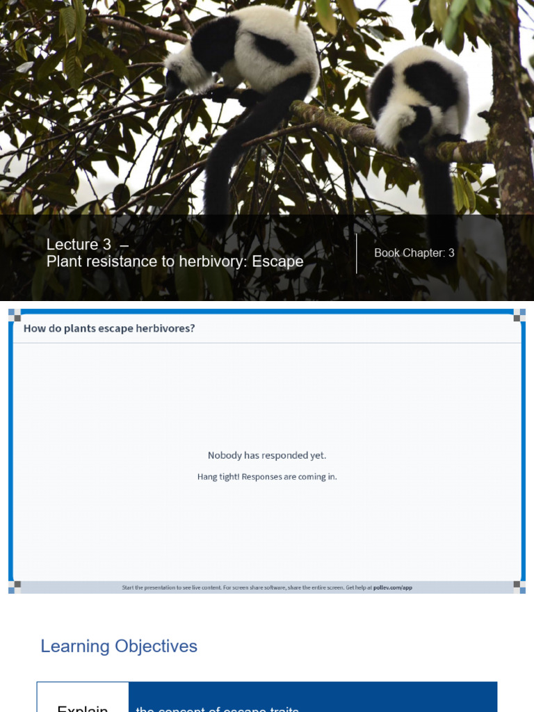 Plant Resistance To Herbivores | PDF | Herbivore | Mimicry