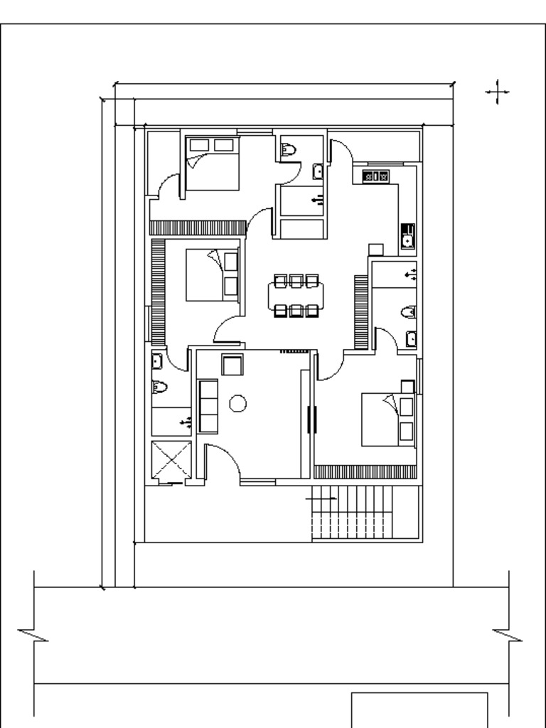 Detailed Floor Plan with Dimensions | PDF | Home