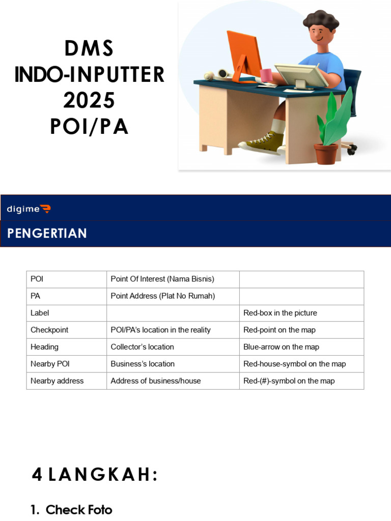 Proses Input Data POI/PA DMS | PDF