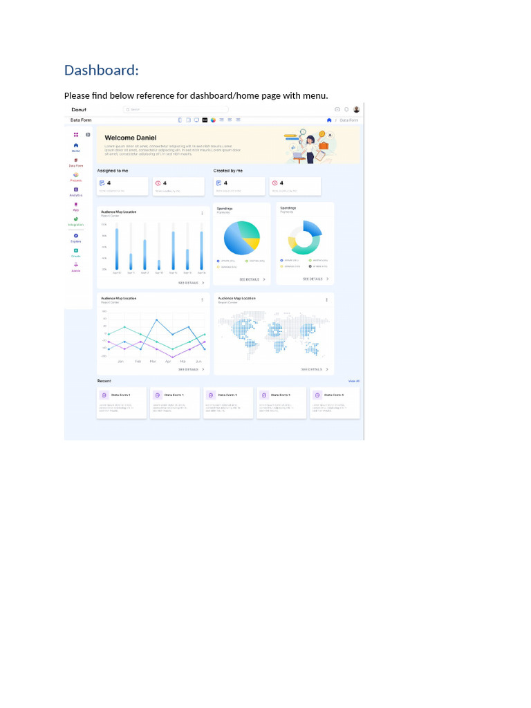 Deepkore Dashboard UI/UX Improvements | PDF