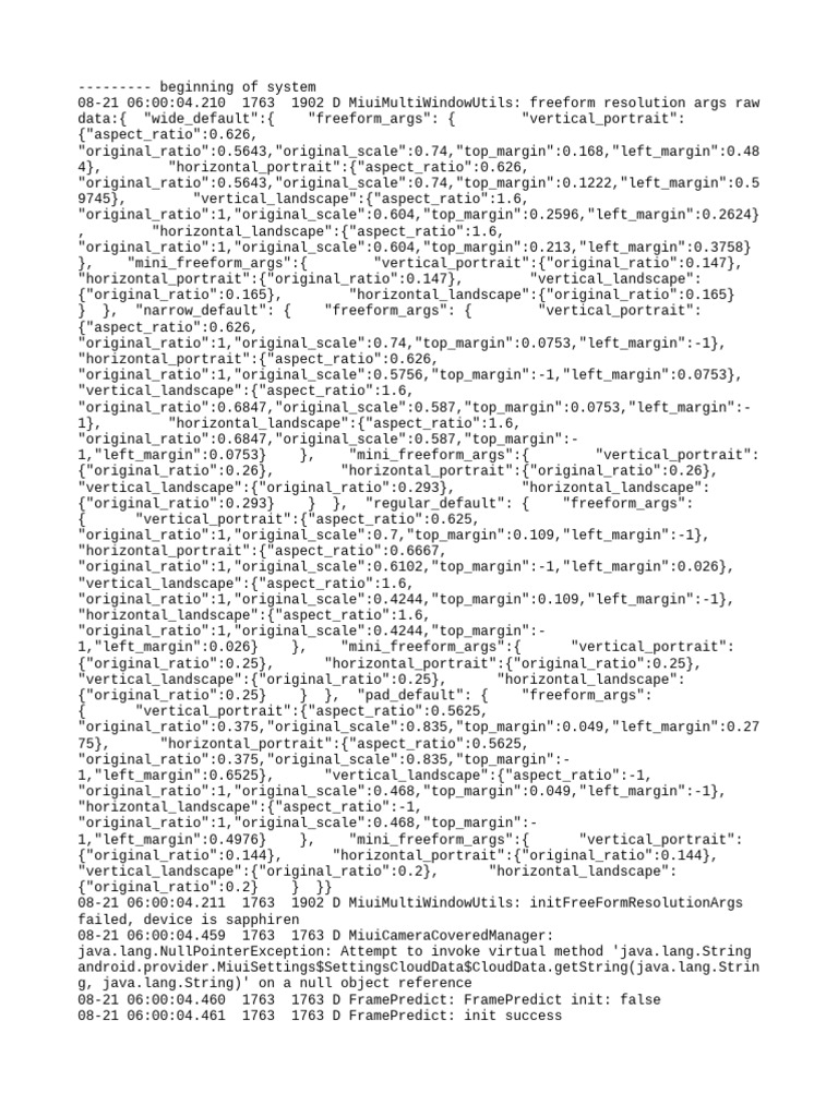 Log Cat 1755746446552 | PDF | Computing | Computer Programming