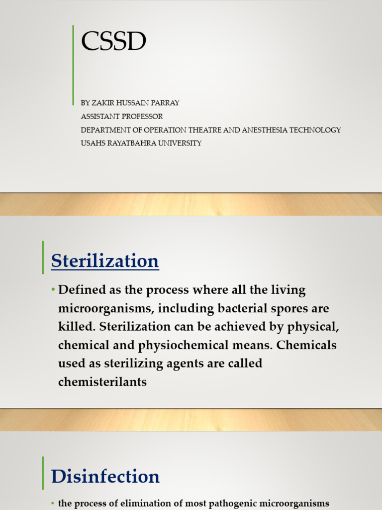 Sterilization Techniques in Microbiology | PDF | Disinfectant ...
