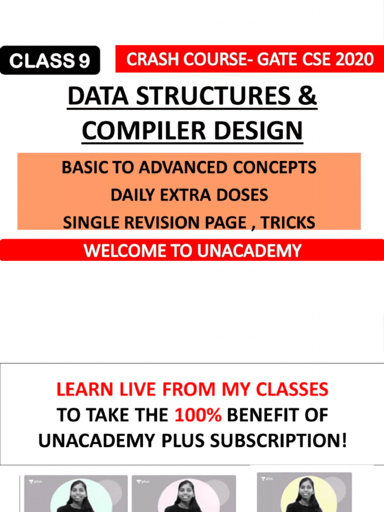 Data Structures & Compiler Design-1 | PDF