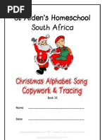 Download Christmas Alphabet Song Copywork DOnnette E Davis St Aidens Homeschool by Donnette Davis SN904450 doc pdf