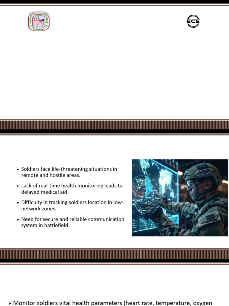 Soldier Health Monitoring System Overview | PDF