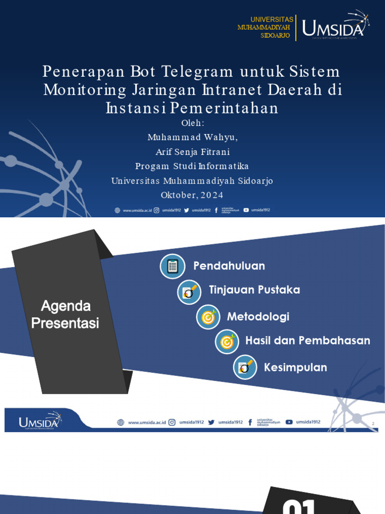 Bot Telegram untuk Monitoring Jaringan | PDF