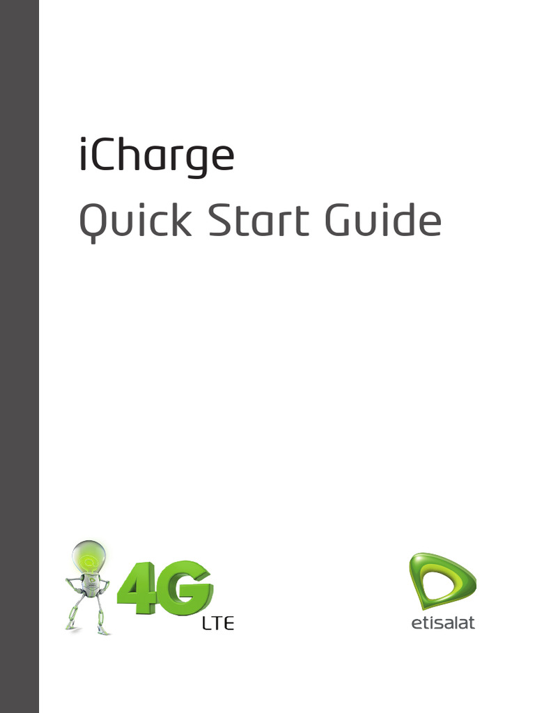 iCharge Quick Start Guide | PDF | Computer Network | Wi Fi