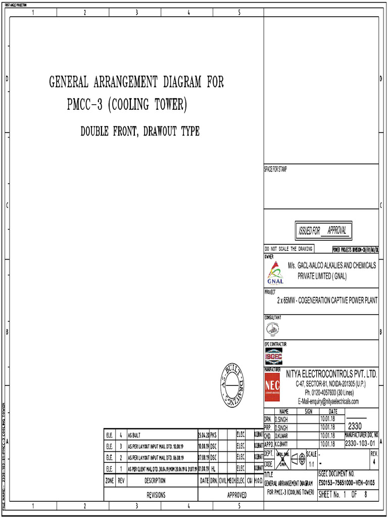 PMCC-3 Cooling Tower Diagrams | PDF | Applied And Interdisciplinary ...