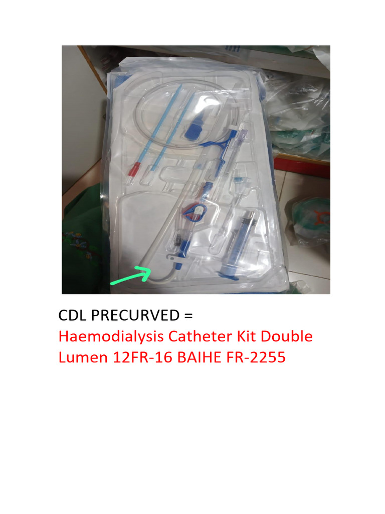 CDL Catheter Kits Overview | PDF