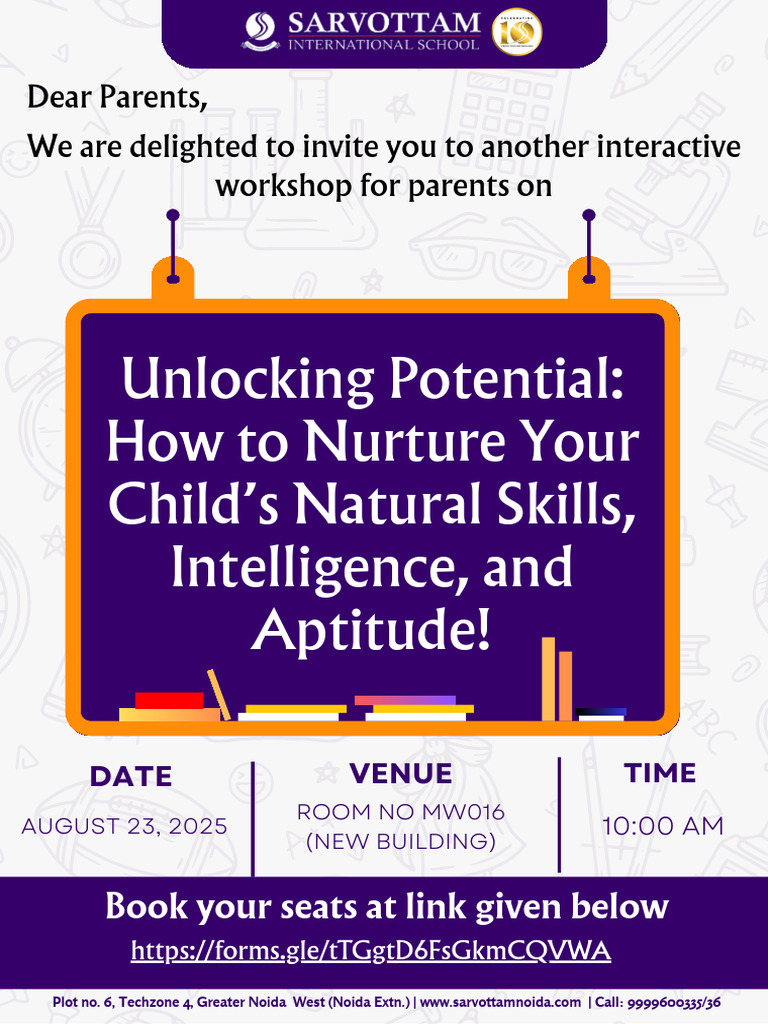 Parents Invite - 23rd August | PDF