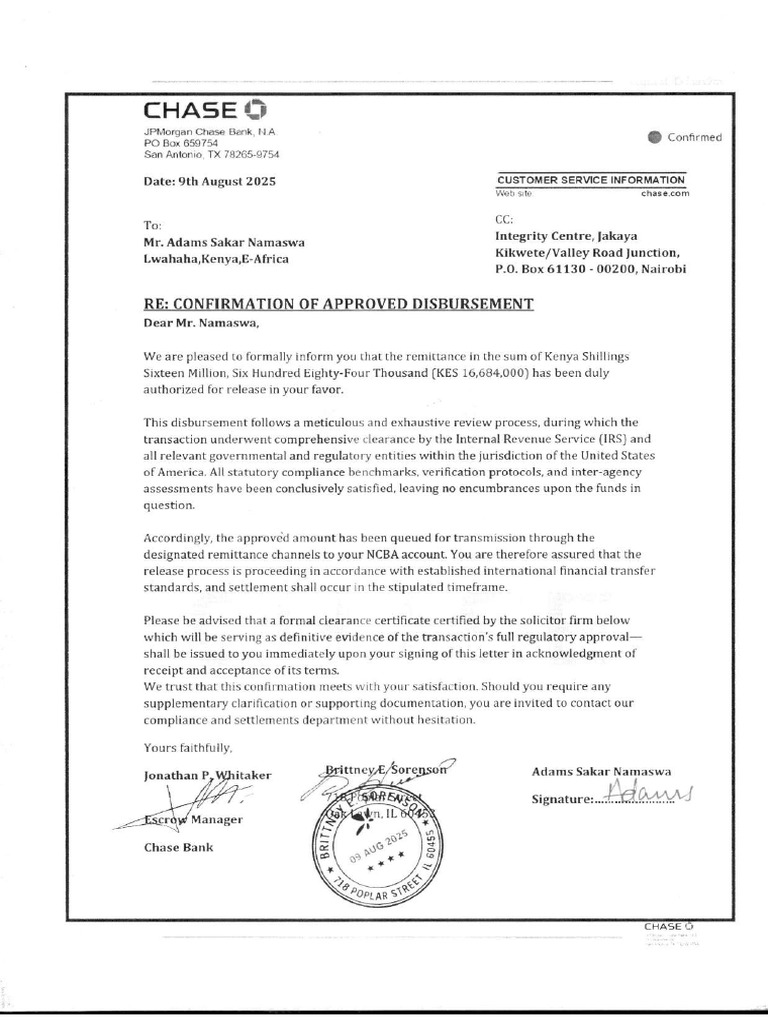 Confirmation | PDF