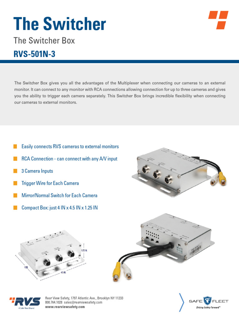 501N 3 Spec Sheet Low Res v3 | PDF | Camera | Electronics