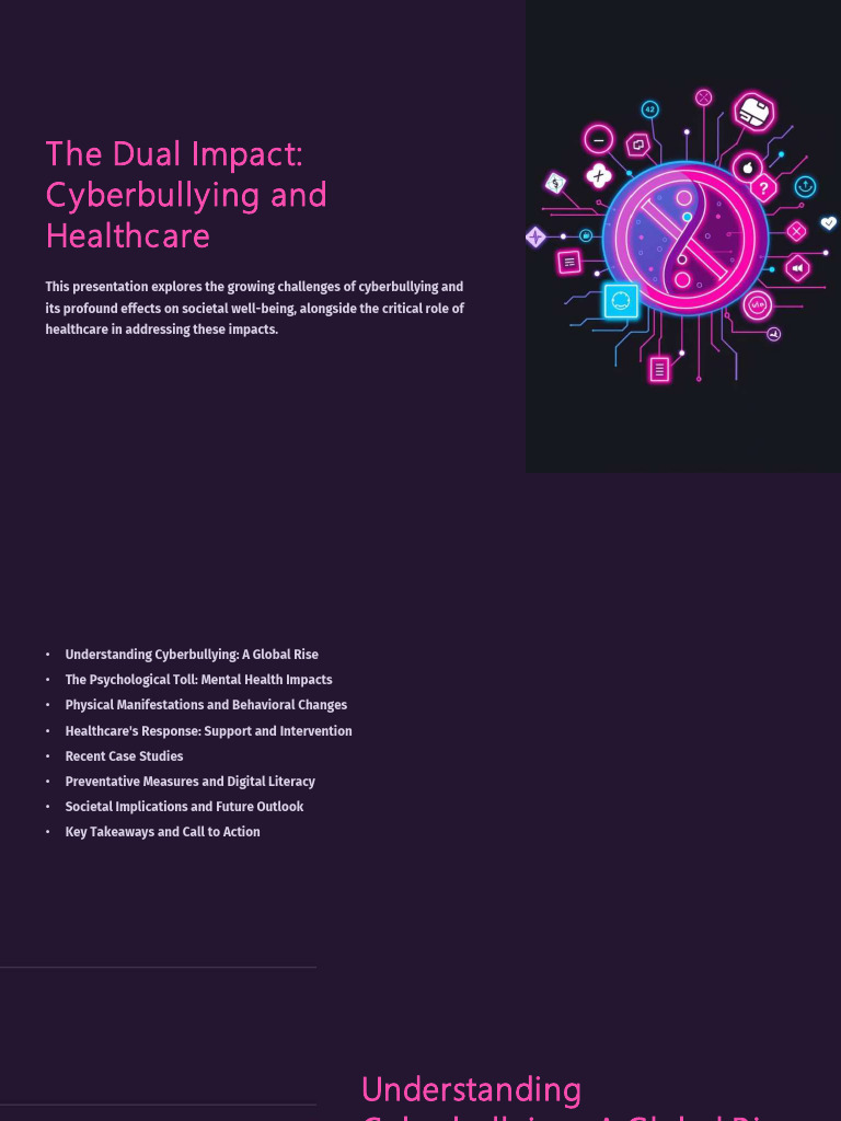 Cyberbullying's Impact on Healthcare | PDF | Cyberbullying | Mental Health