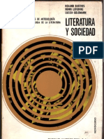 Literatura y Sociedad