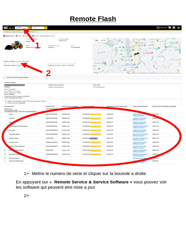 Mise à jour du logiciel Remote Flash | PDF