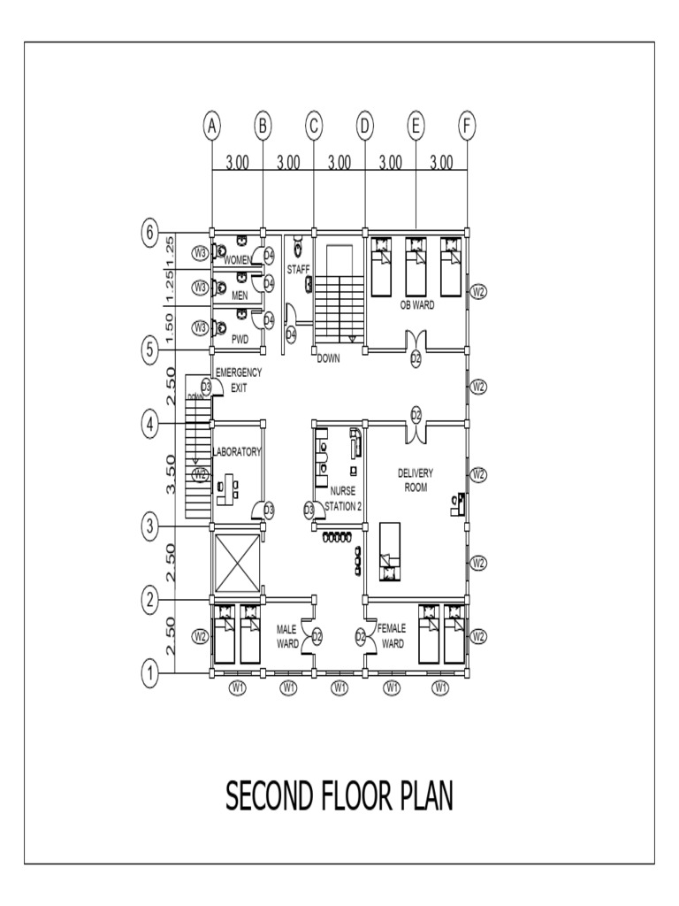 Second Floor Plan - 085939 | PDF