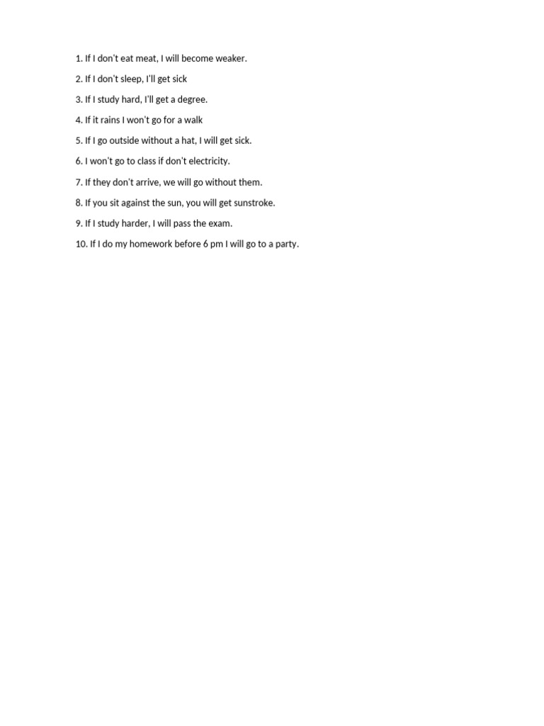 Conditional Statements for Daily Life | PDF