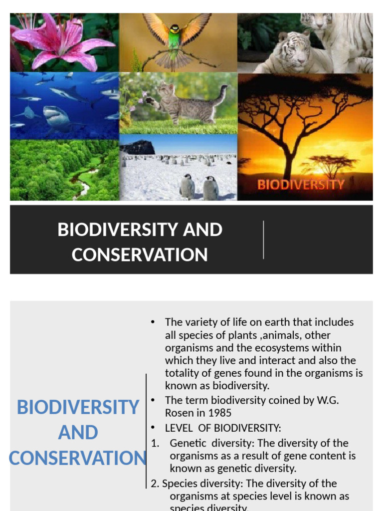 Inbound 9080780572363927934 | PDF | Biodiversity | Conservation Biology