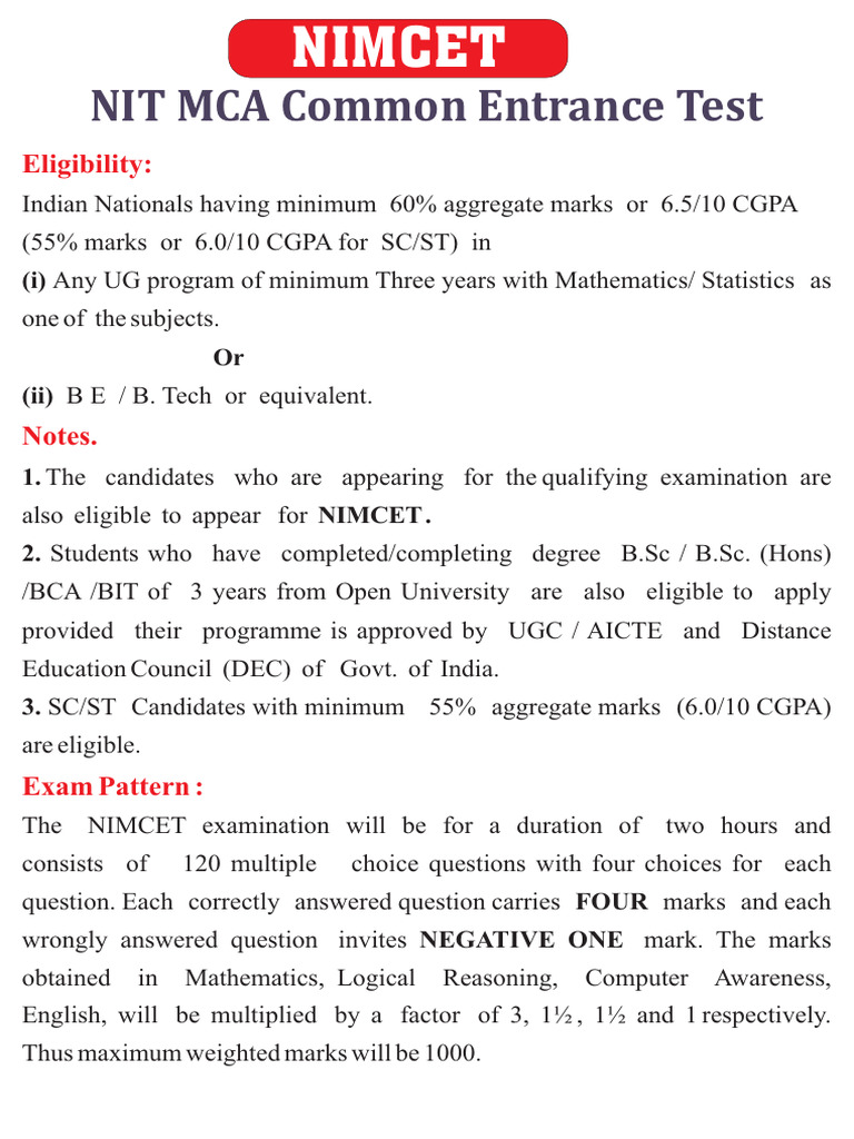 Nims Booklet (Nimcet) | PDF | Equations | Function (Mathematics)
