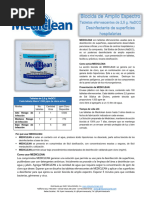 Ficha Técnica de Microdacyn Antiséptico | PDF | Esterilización ...