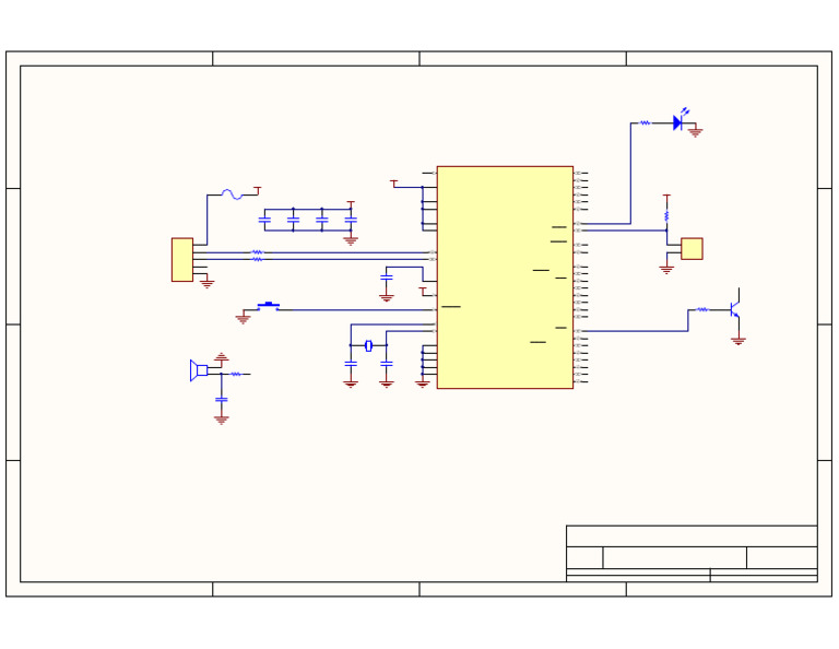 Microcontroller Schematic Overview | PDF