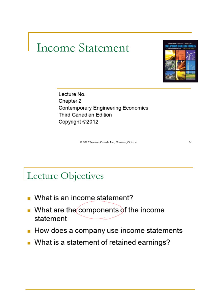 Understanding Income Statements and Earnings | PDF | Income Statement ...
