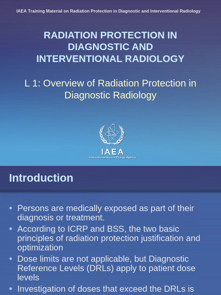 Radiation Protection in Radiology | PDF | Radiography | Radiology