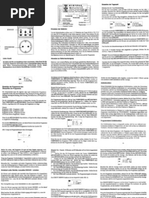 Zeitschaltuhr Ax 801s