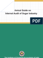 Technical Guide on Internal Audit of Sugar Industry