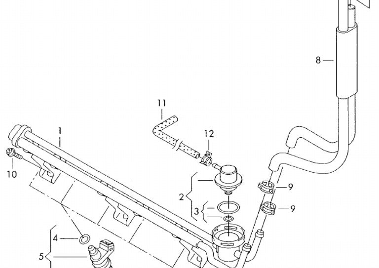 Injection Ramp VR5 2.3L | PDF