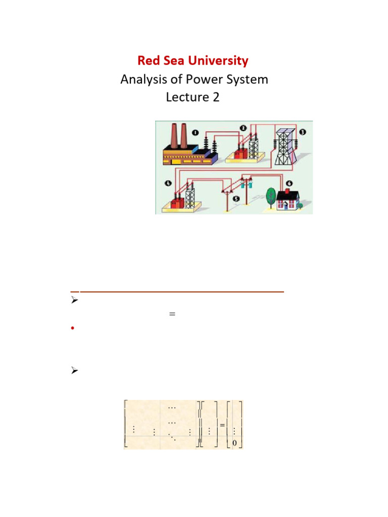 Kron Reduction in Power Systems Analysis | PDF | Matrix (Mathematics ...
