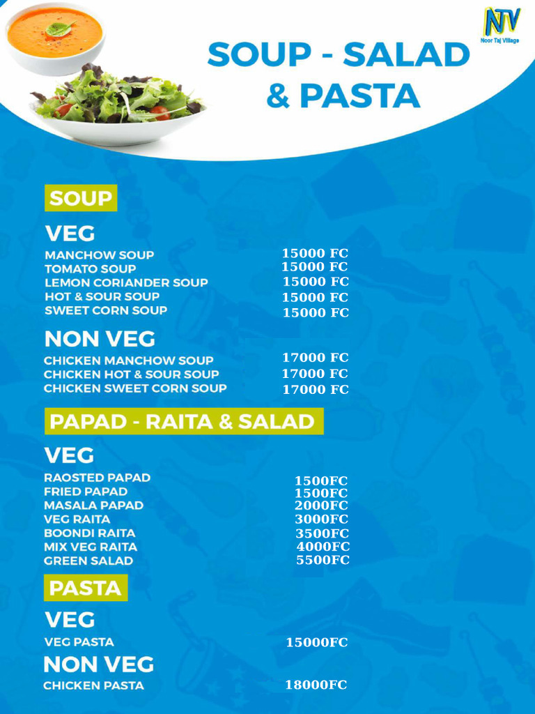 NTV Menu | PDF