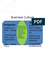 American-Hungarian Business Culture Differences