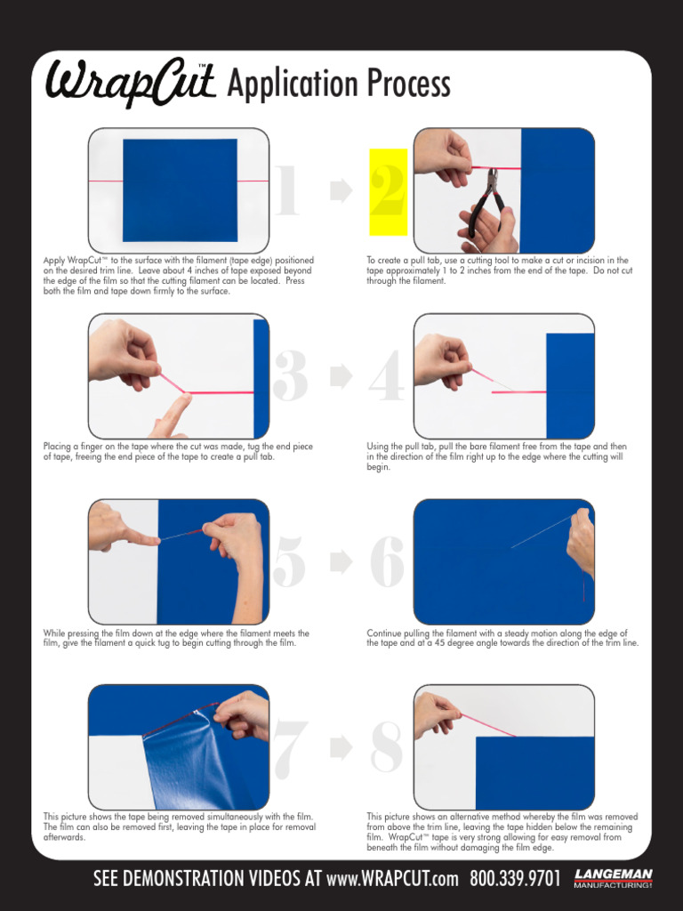WrapCut - 101 Instructions | PDF