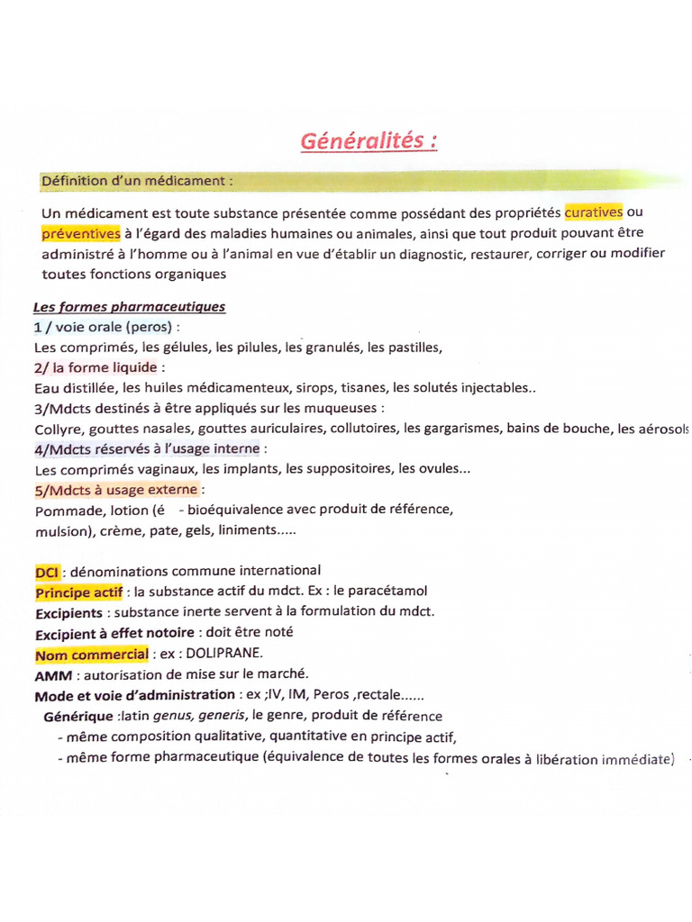 Médicaments | PDF