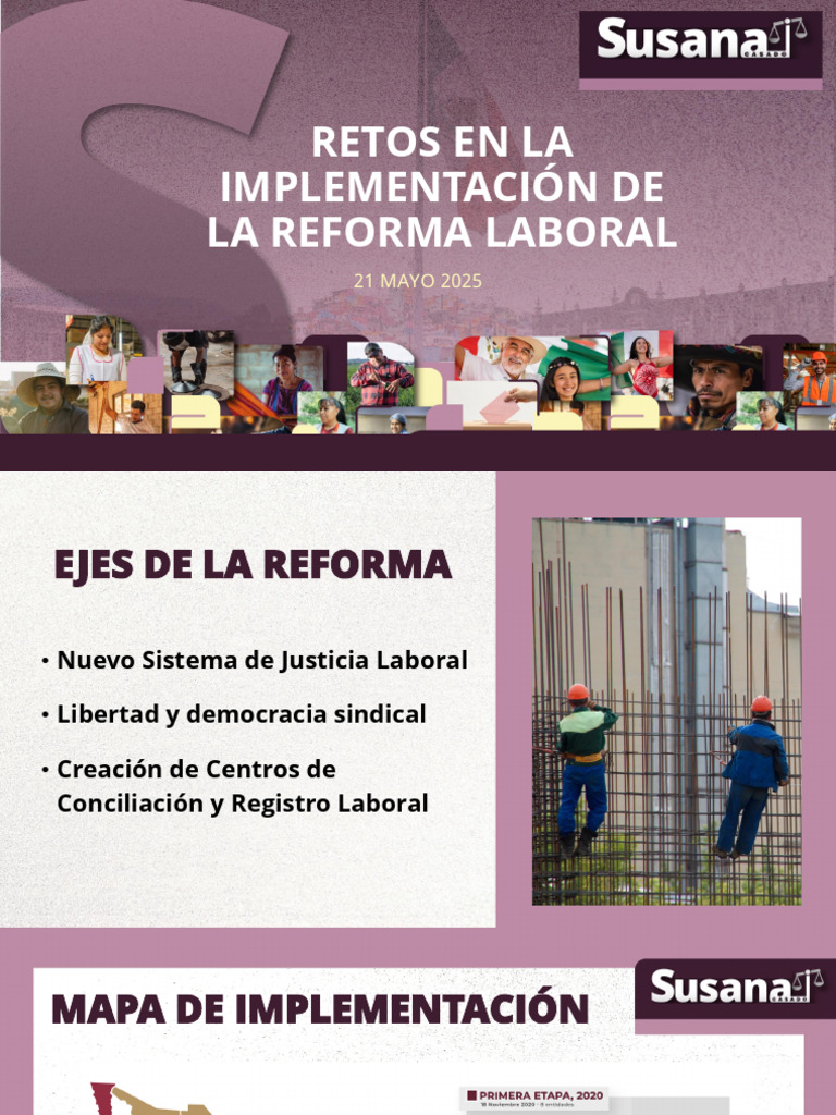 Retos en la Reforma Laboral 2025 | PDF