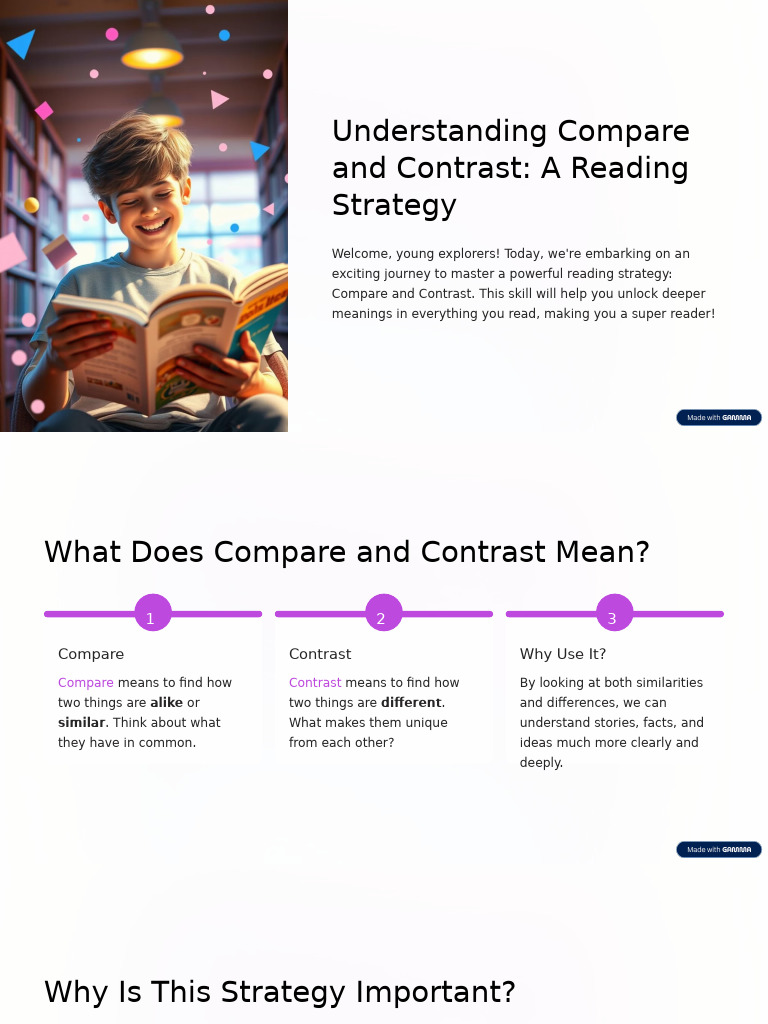 Mastering Compare and Contrast Reading | PDF | Dogs | Orange (Fruit)
