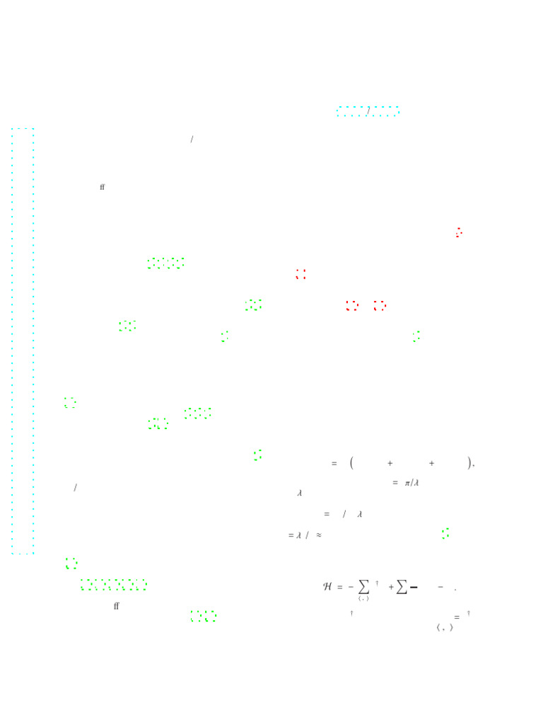 Mott Insulator Interference Patterns Analysis | PDF | Theoretical ...