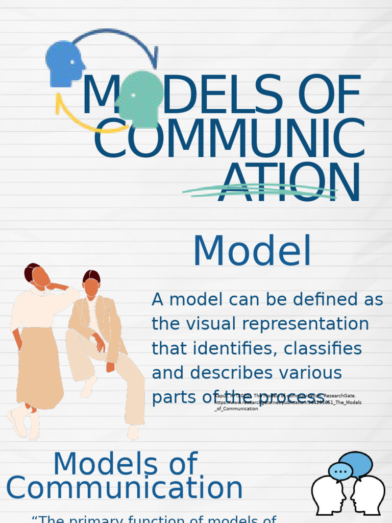 Overview of Communication Models | PDF | Communication | Human ...