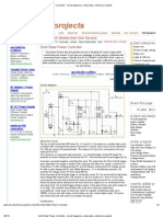 Solid State Power Controller - Circuit Diagrams, Schematics, Electronic Projects