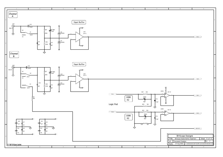 BitScope Channel Buffer Amplifiers | PDF | Analog Circuits | Electronic ...