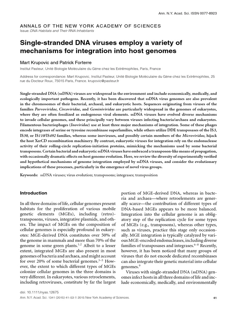 Annals of the New York Academy of Sciences - 2015 - Krupovic - Single ...