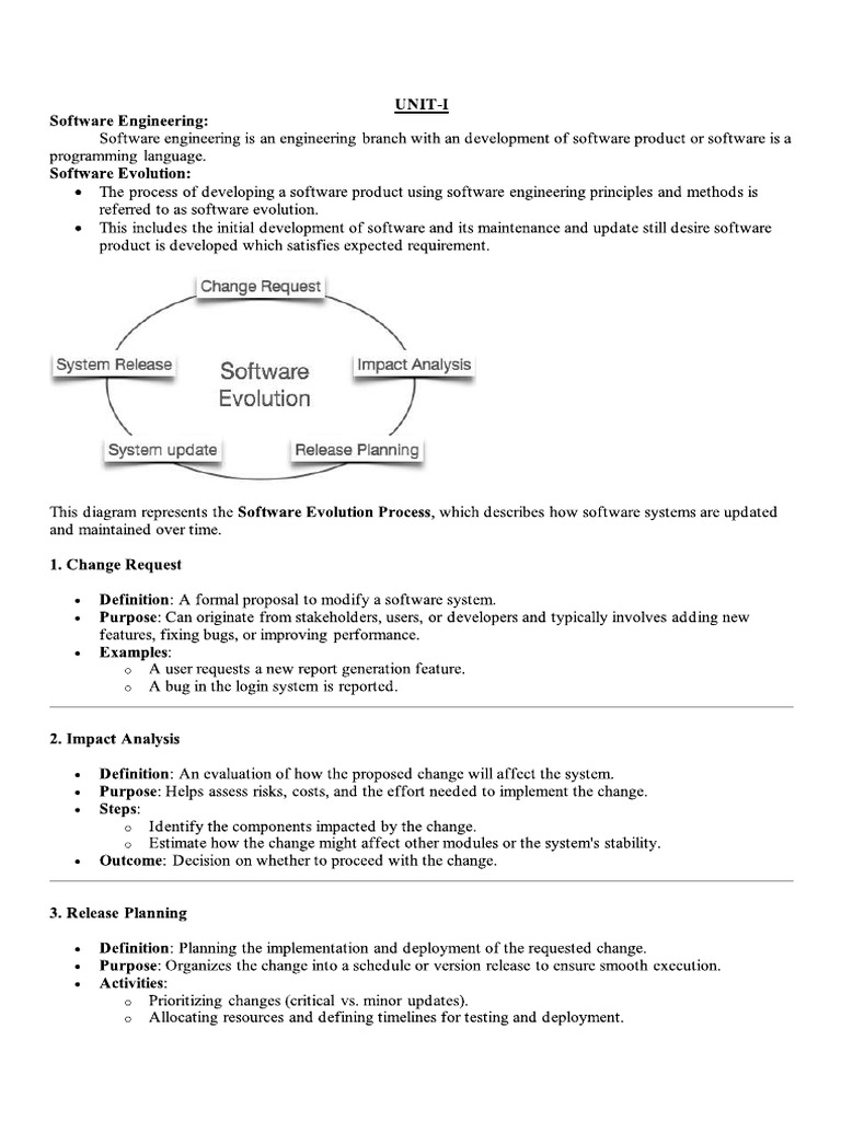 R23 Software Engineering Unit 1 | PDF