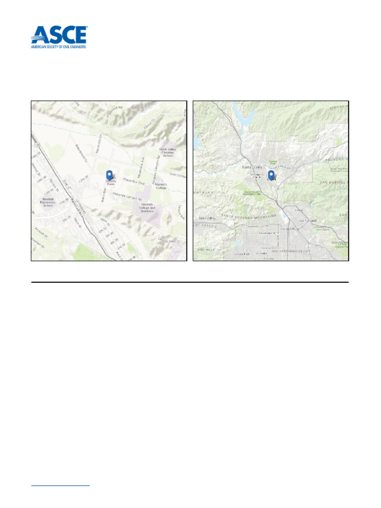 ASCE 7-22 Hazard Report Summary | PDF | Wind Speed | Snow
