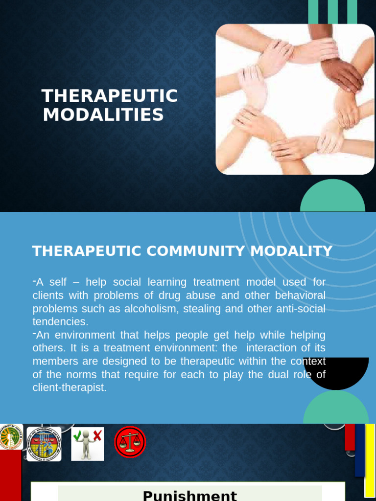 Therapeutic Modalities | PDF | Pardon | Rehabilitation (Penology)